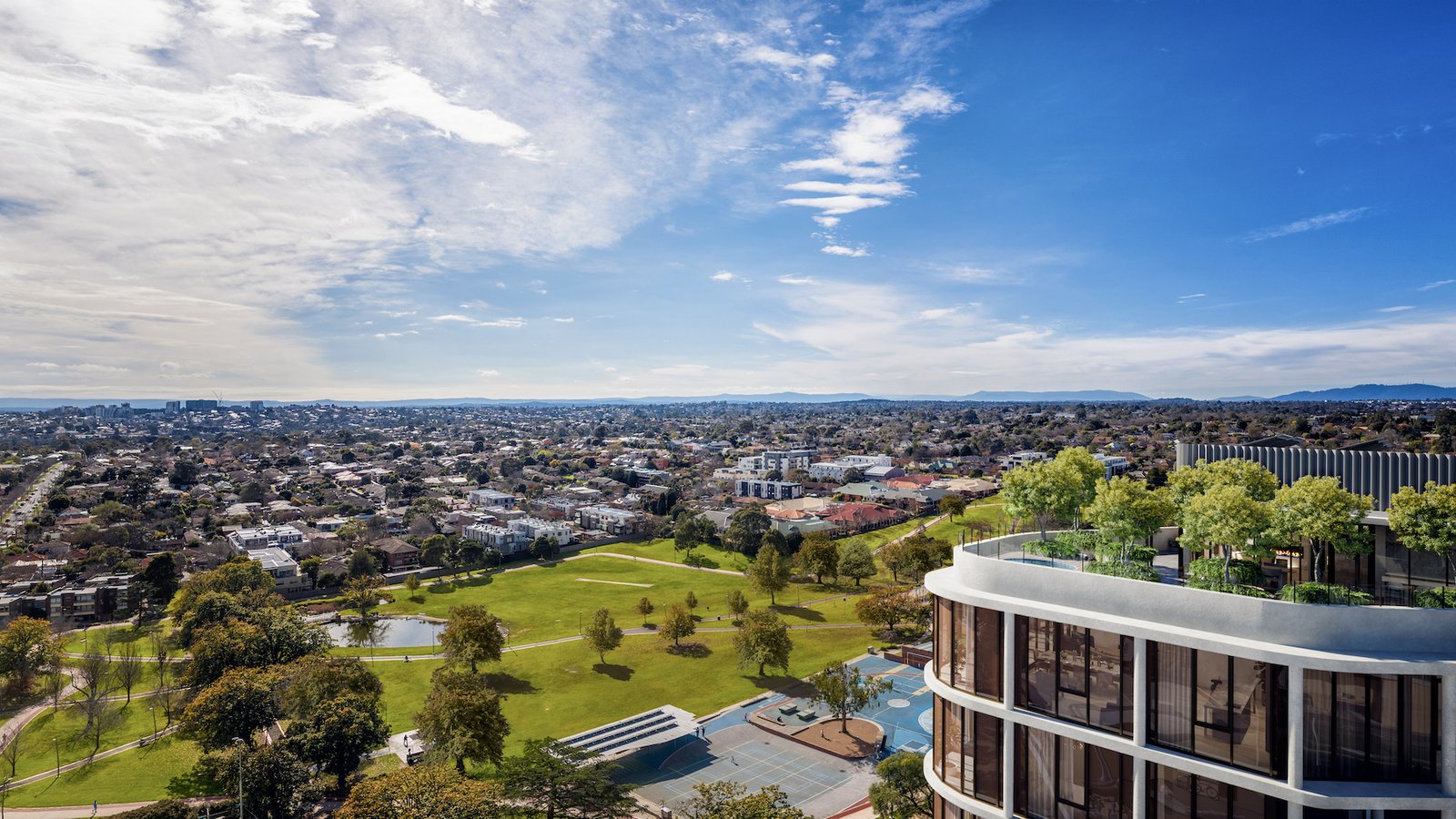 irving domain park view