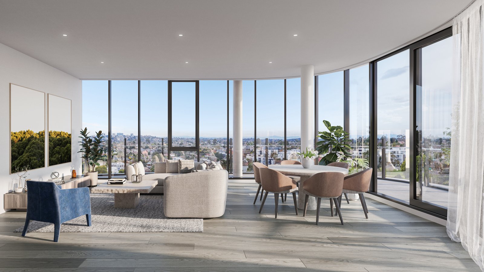 irving domain living room