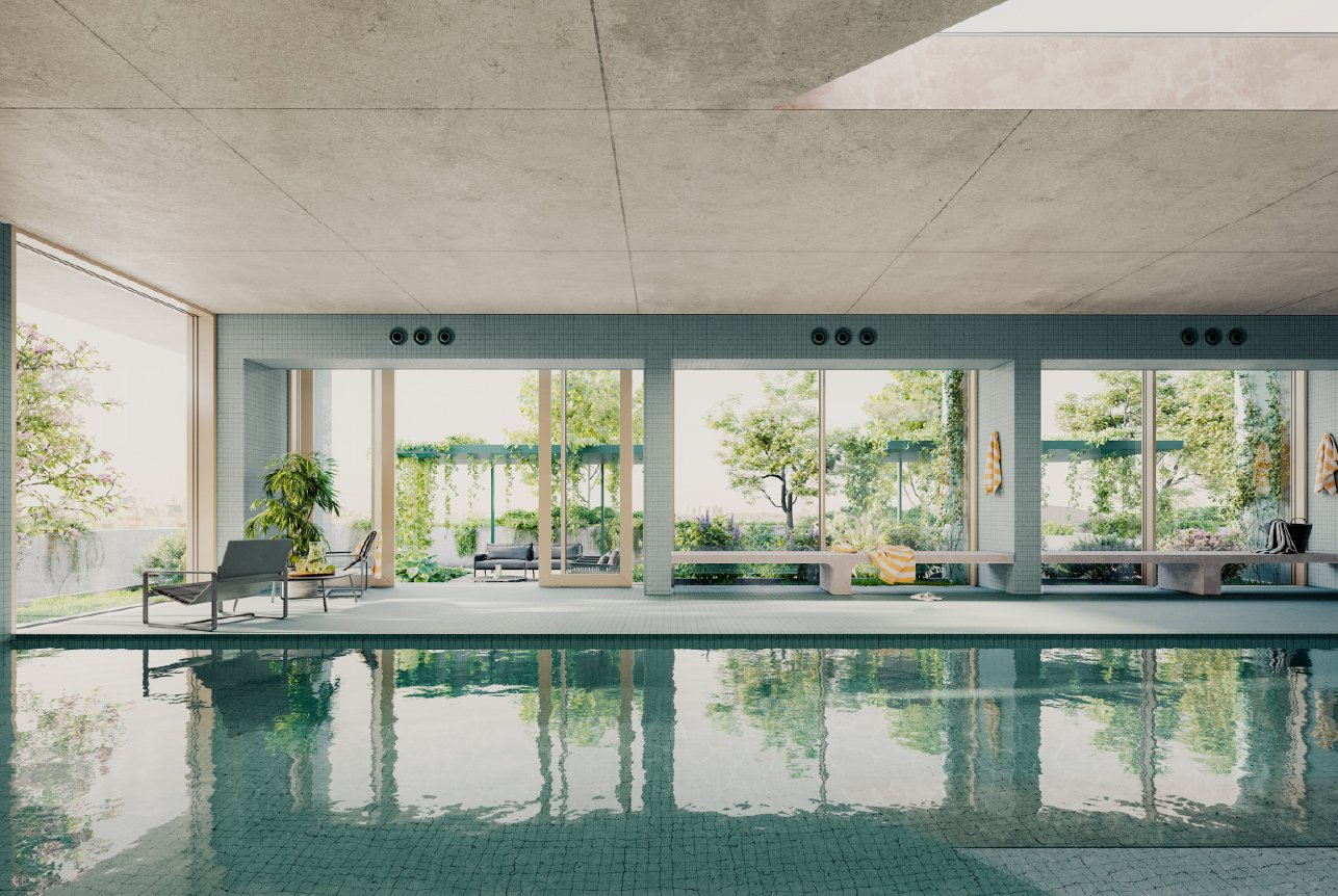 circa swimming pool